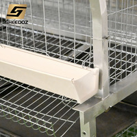 Cage à poules pondeuses de type H pour élevage en batterie, équipement d'élevage avicole pour poules reproductrices