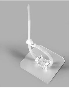 Hebilla <span class=keywords><strong>de</strong></span> amarre <span class=keywords><strong>de</strong></span> agua ajustable sin erforación, estante retenedor sin huellas ni clavos - Product Image 4