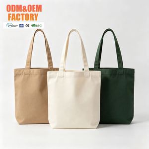 Eco-Friendly Custom Printed Flower Canvas Tote <b>Bag</b> with Zipper for Shopping - Product Image 3
