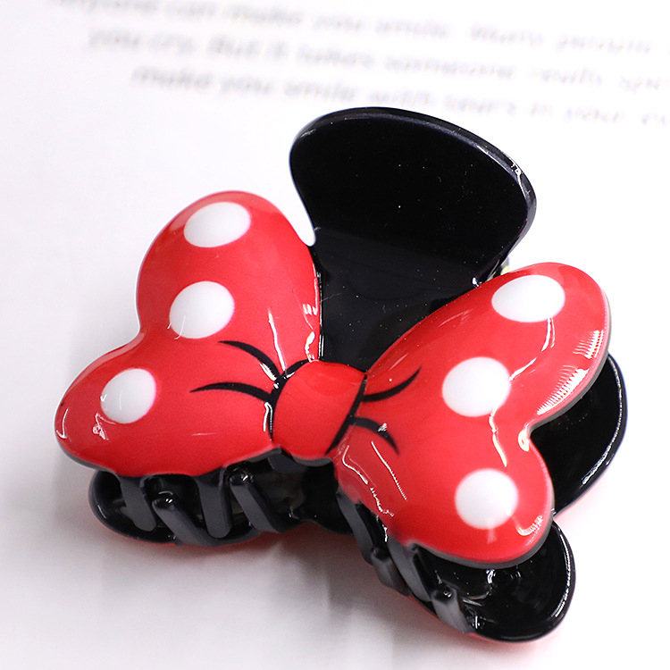 Мультяшные милые заколки для волос в виде мыши, Нескользящие заколки для волос, заколки, аксессуары для волос, дизайнерские заколки для волос