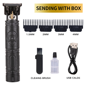 Cortadora de Pelo Profesional para Hombre, de Acero Inoxidable, Recargable por USB, Afeitadora de Seguridad para Uso en Hoteles y Autocaravanas - Product Image 3