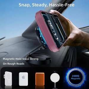 Nouvelle <span class=keywords><strong>coque</strong></span> de téléphone en silicone mat de luxe, style gel, pour 18PM, avec support intégré, magnétique, anti-chute, <span class=keywords><strong>coque</strong></span> de protection 2 en 1 - Product Image 3