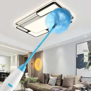 Lefeheng – dépoussiéreur à Air avec brosse à plumes électrique, nettoyeur de poussière à rotation 360 réglable