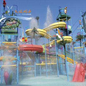 Giá Cả Cạnh Tranh Cho Công Viên Nước Bể Bơi Ngoài Trời Cho Trẻ Em Và Người Lớn Công Viên Nước Trượt/Cầu Trượt Kết Hợp> 8 Năm - Product Image 5