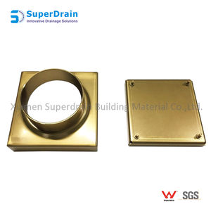 Nouvelle conception de couvercles de drain en acier inoxydable 304/316, drain de tranchée avec insert de carrelage, grille <span class=keywords><strong>invisible</strong></span> - Product Image 2