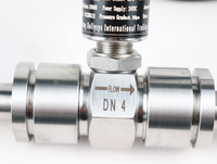 Einfach strukturierter Edelstahl-Turbinen-Durchflussmesser für DN4-200mm Öl-/Flüssigkeitsleitungen mit hoher Durchflussgenauigkeit und OEM-Unterstützung