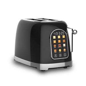 <span class=keywords><strong>Grille</strong></span>-<span class=keywords><strong>pain</strong></span> électrique rétro 2 fentes en acier inoxydable avec écran tactile, minuteur numérique, 6 types de <span class=keywords><strong>pain</strong></span> et bac à miettes amovible - Product Image 6