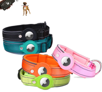 Collier de position pour chien AirTag Pet Tracking GPS Collar Anti Lost Dog Reflective Airtag Dog Collar