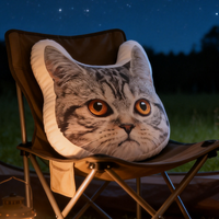 Coussin décoratif personnalisé en forme d'animal, adorable coussin en peluche 3D avec portrait de animal de compagnie, coussin de canapé