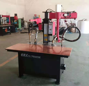Máquina de soldadura de mesa sin costuras de metal de refuerzo de placa fría de <span class=keywords><strong>chapa</strong></span> <span class=keywords><strong>galvanizada</strong></span> TIPO balancín - Product Image 3