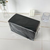 Élégante serviette de table en papier Airlaid rose pour mariages et banquets