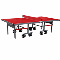 Table de ping-pong pliable à roulettes pour l'extérieur, idéale pour les parcs, les espaces publics et les lieux de fitness en plein air