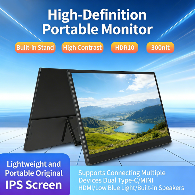 23.8 Inch Portable Monitor Laptop Extended Large Screen With Stand Factory Wholesale Custom Desktop Lcd Monitor