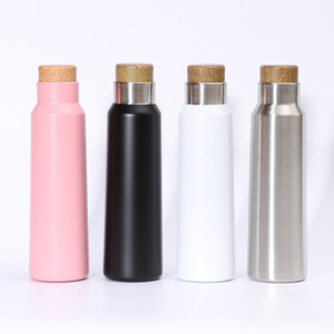 silverjet Vacuum Insulated Stainless Steel Water <b>Bottle</b> 500ml Bpa Free Keep <b>Warm</b> Cold Portable For Gym Office Car Gift - Product Image 2
