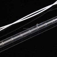 Lampe chauffante infrarouge transparente à quartz halogène de haute qualité 650W pour l'industrie alimentaire et chimique
