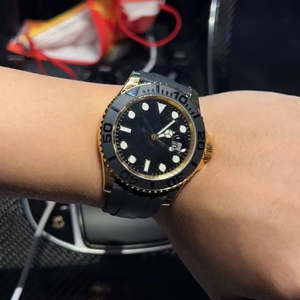 Montre mécanique de plongée unisexe de qualité supérieure, en acier inoxydable 904L, avec calendrier perpétuel, luminescent, mouvement 3235, alarme, 100 mètres - Product Image 5