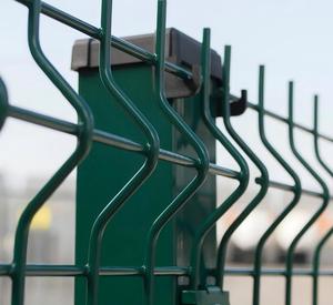 Panel de Cerca de Seguridad 3D Galvanizado con Recubrimiento en Polvo de Alta Resistencia, Malla de Alambre Soldada Curvada para Parques y Carreteras - Product Image 3