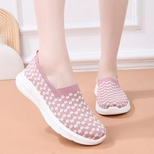 Nuevo Modelo 2026, Zapatos Deportivos Coreanos para Mujer, Cómodos, Ligeros, Transpirables, Antideslizantes, con Diseño de Amortiguación para Verano - Product Image 1