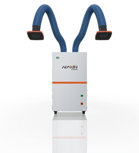 Extractor de Humos de Soldadura Móvil CE, Purificador de Humos de Soldadura con Brazos Dobles y Limpieza Automática de Cenizas para Soldadura de Metales - Product Image 1