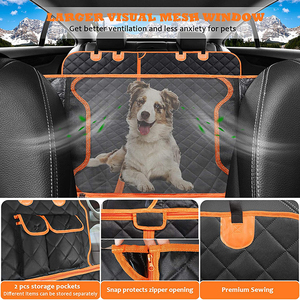 Multiuso alla moda portatile impermeabile antiscivolo antigraffio coprisedile auto per animali domestici amaca per sedile posteriore - Product Image 5