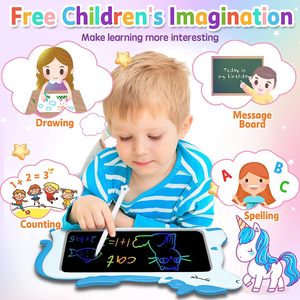 New Unicorn Trẻ Em Vẽ Máy Tính Bảng Đồ Chơi 10 Inch Màn Hình LCD Bằng Văn Bản Hội Đồng Quản Trị Cho Trẻ Em Bé Trai Và Cô Gái 3 Để 8 Tuổi - Product Image 3