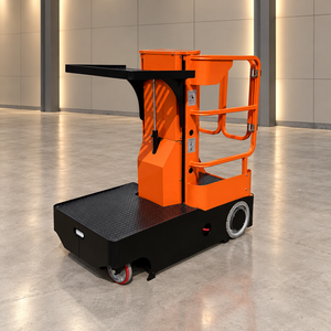 Chariot élévateur électrique autopropulsé avec plateau à matériaux réglable en hauteur - Product Image 5