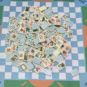 En stock: Fichas de Mahjong de viaje de lujo modernas de acrílico y melamina, edición Miss Out of Office, 160 fichas, logotipo personalizado, para 4 jugadores, lujo moderno. - Product Image 6