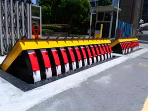 Barandilla plegable automática de alta resistencia para carretera, bloqueador de carretera todoterreno, bloqueador de canal de tráfico - Product Image 4