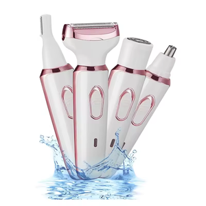 Ensemble combiné <span class=keywords><strong>de</strong></span> rasoirs pour femmes 4 en 1 pour sourcils, nez, visage et corps - Product Image 2