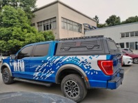 Auvent de camion en acier au manganèse, auvent universel en alliage d'aluminium pour camionnette, auvent rigide pour Toyota Tacoma Ford BYD Shark 6