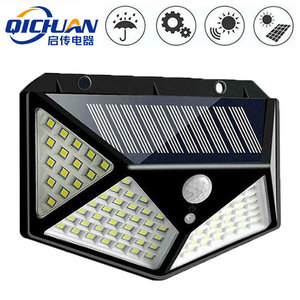 Lámpara Solar de Pared con 100 LED, Sensor de Movimiento, Impermeable, para Jardín, Patio, Calle - Product Image 4