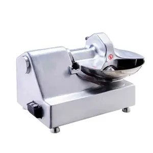 Máquina mezcladora de corte de tazón de verduras de acero inoxidable máquina picadora de tazón de verduras máquina mezcladora cortadora de tazón de carne