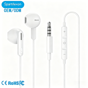 Écouteurs filaires semi-intra-auriculaires 3,5 mm avec télécommande intégrée, réduction active du <span class=keywords><strong>bruit</strong></span> (ANC), étanches IPX-4, cordon <span class=keywords><strong>de</strong></span> 1,2 m JL - Product Image 1