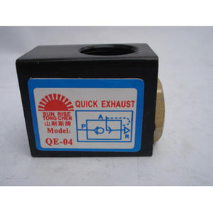 Vanne d'échappement rapide pneumatique en acier inoxydable QE-02/03/04/01 XQ170600 1000 1500 BQE-02, silencieux neuf pour travaux pneumatiques - Product Image 4