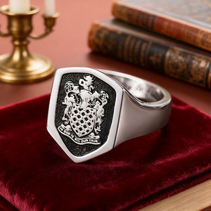 Bague emblème famlal • Armores • Bague emblème famlal • Bjoux
