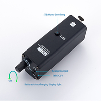 Amplificateur de casque personnel monocanal BHA P20 avec entrée XLR/6,35 mm, batterie lithium rechargeable intégrée, amplificateur de monitoring de scène OEM