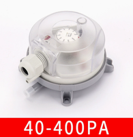Pressostat différentiel réglable pour la surveillance de la pression différentielle des systèmes HVAC, à action simple et double-throw