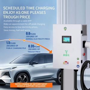 Estación de Carga Rápida para Vehículos Eléctricos de 20kw 30kw 40kw CC OCPP1.6J Cargador de Coche Eléctrico GBT CCS2 Pila de Carga Montada en la Pared 20kw 30kw 40kw CC - Product Image 6