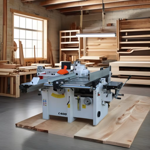 Machine à Bois Combinée HYSEN <span class=keywords><strong>Raboteuse</strong></span> Dégauchisseuse C400 pour la Fabrication de Meubles - Product Image 1