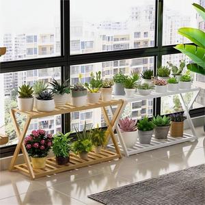 <span class=keywords><strong>Support</strong></span> de <span class=keywords><strong>pot</strong></span> de fleurs en bois à 2 niveaux <span class=keywords><strong>pour</strong></span> <span class=keywords><strong>balcon</strong></span> extérieur, table, banc, étagère de rangement intérieure, <span class=keywords><strong>support</strong></span> de plante en bambou <span class=keywords><strong>pour</strong></span> salon - Product Image 1