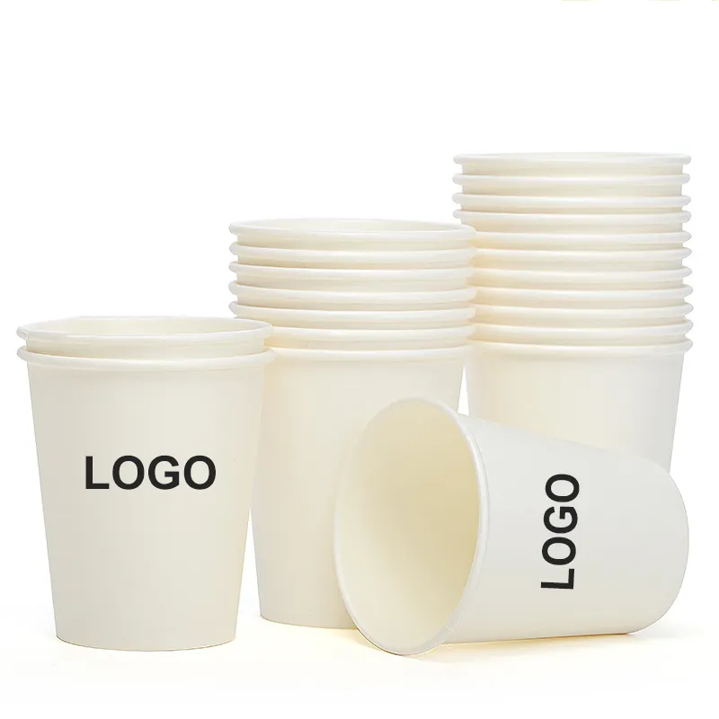 Groothandel Custom Hoge Kwaliteit Koffie Kopje Thee Papier Cups Voedsel Drank Cup 8Oz 12Oz 16Oz