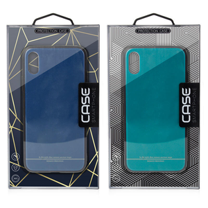 เคสป้องกันสมาร์ทโฟนสีน้ำตาลและสีเทา บรรจุภัณฑ์แบบฝาพับพร้อมหูหิ้วพิมพ์ลาย UV ดีไซน์ระดับไฮเอนด์ - Product Image 2