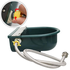 Nuova Abbeveratoio Automatico per Bovini in Acciaio Inox e Plastica Verde Scuro - Product Image 5