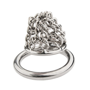 <span class=keywords><strong>Cage</strong></span> de chasteté en métal pour homme, dispositifs de chasteté plats en acier, <span class=keywords><strong>cage</strong></span> à pénis, <span class=keywords><strong>cage</strong></span> BDSM - Product Image 3