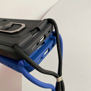 Thời Trang Mới Đến Thẻ Tín Dụng Ví Điện Thoại Ốp Lưng Có Vòng Giữ Và Dây Đeo Vai Vỏ Điện Thoại Đa Năng - Product Image 4