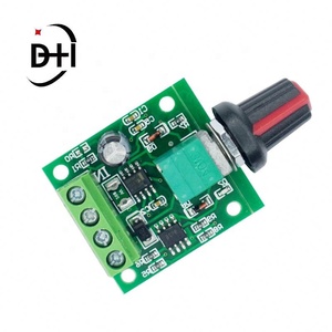 DC 1.8V 3V 5V 6V 12V 2A PWM ตัวควบคุมความเร็วมอเตอร์แรงดันไฟฟ้าต่ำสวิตช์ควบคุมความเร็วมอเตอร์ PWM โมดูลไดรฟ์แบบปรับได้ - Product Image 3