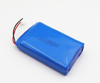 Batterie personnalisée pour serrure de porte intelligente 3.7V 15000mAh 55.5Wh 1S2P Batterie lithium-ion rechargeable Appareils électroménagers 105080