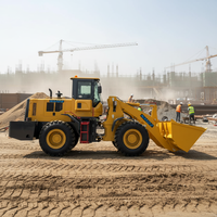 Chargeuse sur pneus diesel NMDE 968L 2 tonnes, capacité de la benne de 1,2 m, garantie 1 an, moteur PLC, boîte de vitesses, entretien facile, construction