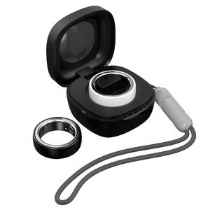 Anillo Inteligente R8 de Acero, Monitor de Frecuencia Cardíaca, Oxígeno en Sangre, Seguimiento del Sueño, Carga Magnética Incluida, Compatible con Control por Aplicación - Product Image 4