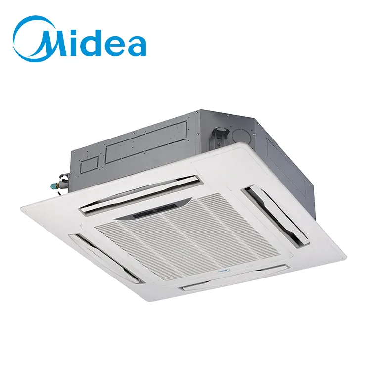 Midea 30000btu flusso d'aria unità interne cassetta a soffitto a 4 vie vrv vrf system center multi split fornitore di condizionatori d'aria